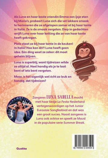 Luna en het mysterie van de ketting 9789062226504, Boeken, Verzenden, Zo goed als nieuw, Luna Sabella