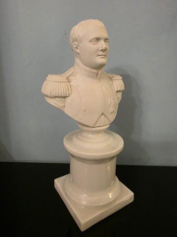 sculptuur, Busto Napoleonico di eccelsa qualità - 23 cm -, Antiek en Kunst