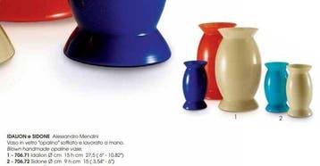 Venini - Alessandro Mendini - Vaas - Idalion 1994 -