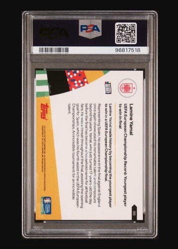 2024 Topps Lamine Yamal - Rookie Card Spain #66 - PSA 10 - 1, Nieuw