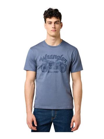 2dekans | Wrangler – Americana Tee – Heren T-Shirt – 100%, Kleding | Heren, Ophalen of Verzenden, Nieuw