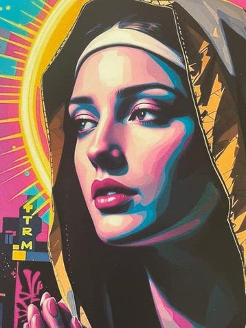Nina Nox - Faith In Collor XL, Antiek en Kunst