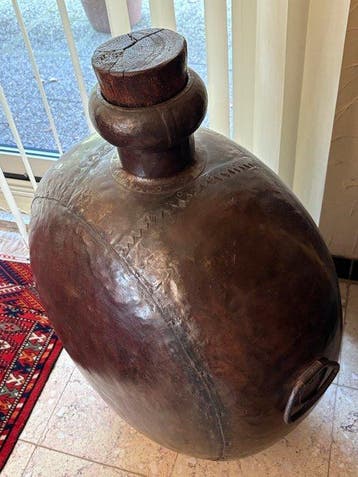 Water pot - Koper - India - Begin 20e eeuw, Antiek en Kunst