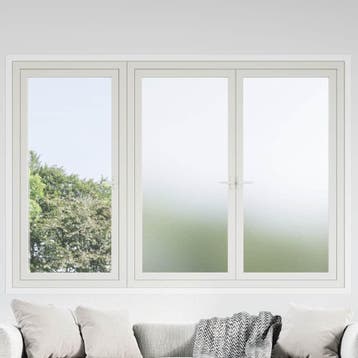 vidaXL Raamfolies mat PVC wit, Verzenden, Nieuw
