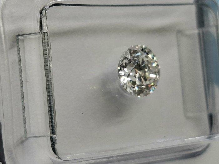 1 pcs Diamant (Naturelle) - 0.72 ct - Rond - F - VVS1 -, Handtassen en Accessoires, Edelstenen