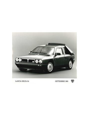 1985 LANCIA DELTA S4 PERSFOTO, Ophalen of Verzenden, Nieuw