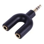 Y-Vorm AUX Koptelefoon Splitter - Headphone Dual Audio, Verzenden, Nieuw