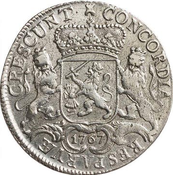 Nederland, Zeeland 1/2 Dukaton (Zilveren Rijder) 1767 - Rare