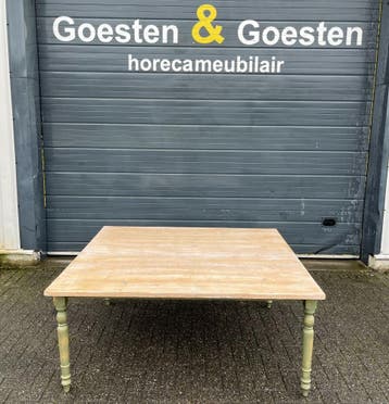Gebruikte Horecatafel T1067 - (166x150cm), Huis en Inrichting, Tafels | Eettafels, Ophalen, Nieuw