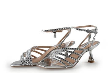 Steve Madden Sandalen in maat 37 Zilver, Overige kleuren, Verzenden, Steve Madden, Sandalen of Muiltjes