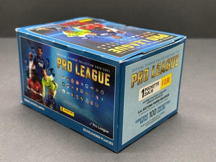 Panini Belgium Pro League 2020/21 – Gesloten box – 100, Collections, Autocollants
