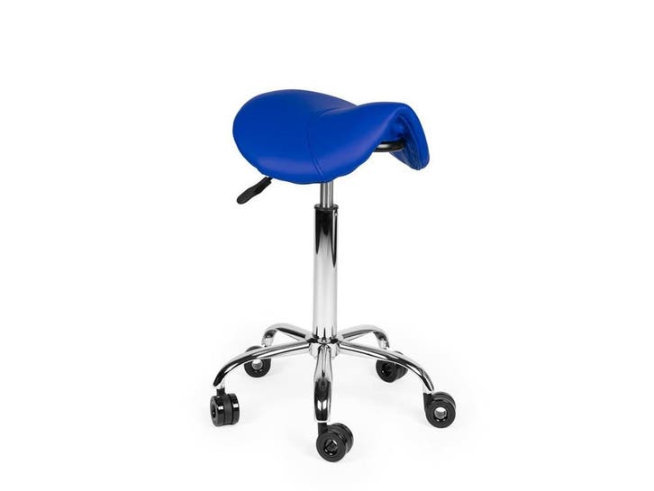 Kapperskruk Blauw - Standaard Zithoogte, Maison & Meubles, Tabourets