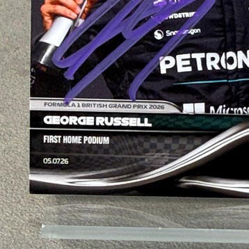Mercedes - Topps Now - First Home Podium ( 045 ) - George