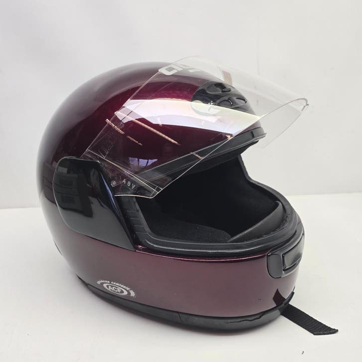 AGV Integraalhelm R3 Burgundy Incl. Doos  | Nette Staat, Motos, Vêtements | Casques de moto, Enlèvement ou Envoi