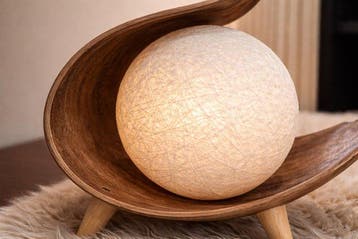 Nordic modernism - Lampe - Bois