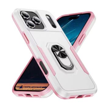 iPhone 16 Plus - Militair Shockproof Hoesje met Kickstand -, Verzenden, Nieuw