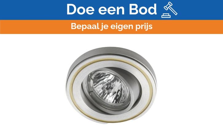 Bieden: Vetus EMPOLI downlight spot round 12/24V, Watersport en Boten, Bootonderdelen, Ophalen of Verzenden