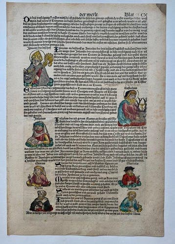 Hartmann Schedel/ Wohlgemut/ Pleydenwurff/Dürer - The, Antiek en Kunst