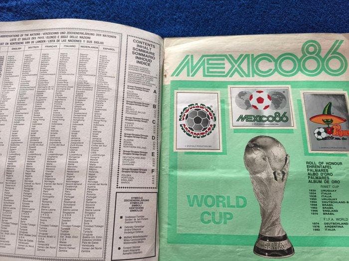 Panini WC Mexico 86 Maradona sticker in good condition, Foil, Collections, Autocollants
