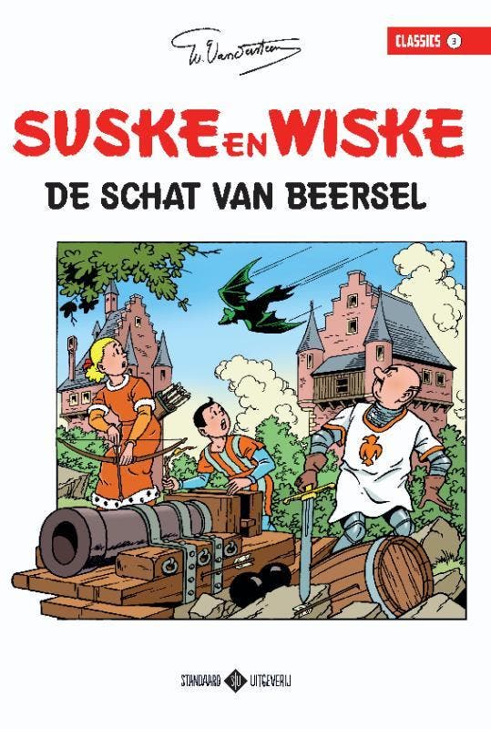 De schat van Beersel / Suske en Wiske Classics / 3, Boeken, Stripverhalen, Zo goed als nieuw, Verzenden