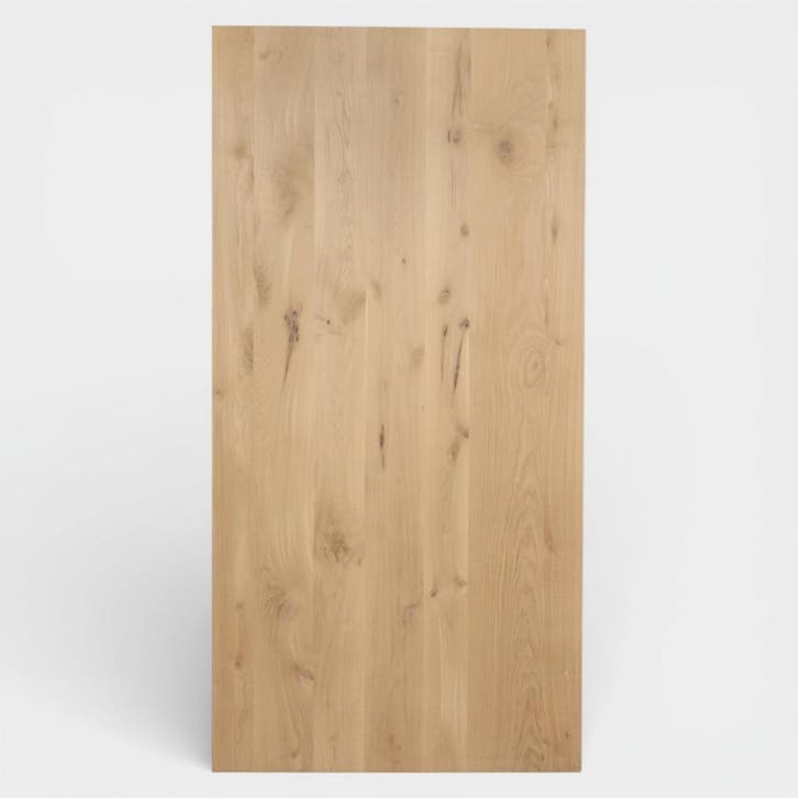 Tafelblad Rechthoekig Eikenhout 160x90, Huis en Inrichting, Tafels | Eettafels