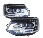 PHARES POUR VOLKSWAGEN VW TRANSPORTER T5 10-15 DAYLIGHT LED, Verzenden