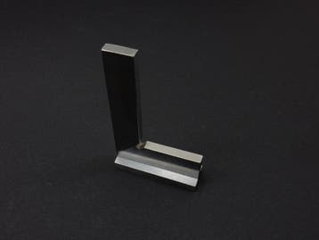 Winkelhaak met aanslag 50x75mm, Nieuw