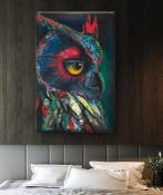 Luca Domiro - Night Majesty Owl - LARGE A1 LIMITED EDITION