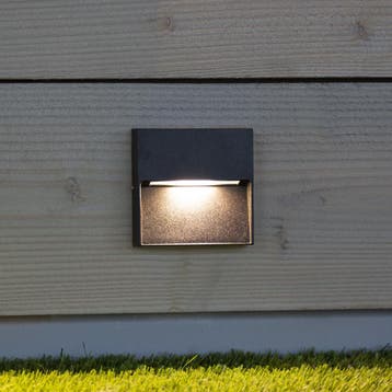 Wandverlichting modern Wandspot LED Shadow Square Buitenlamp, Tuin en Terras, Verzenden, Nieuw