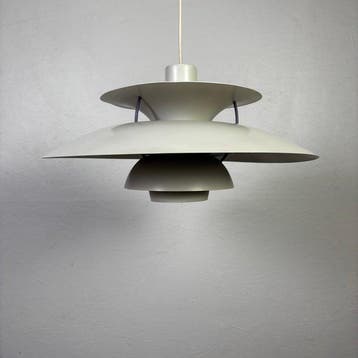 Louis Poulsen - Poul Henningsen - Plafondlamp - PH5 - Metaal, Antiek en Kunst