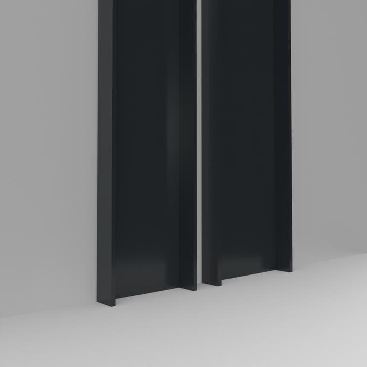 Sluitstijlset veranda schuifwand - 5 spoor 10 elementen-Antr, Jardin & Terrasse, Verrières, Envoi