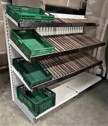 Groente stelling 2 meter
