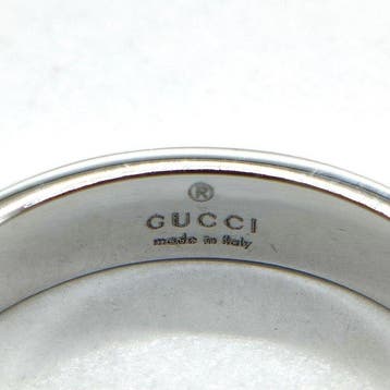 Gucci - Bague - 18 carats Or blanc - icône