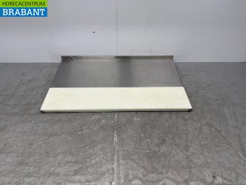 RVS Werkblad met snijplank 140 x 83 cm Horeca, Ophalen of Verzenden, Nieuw in verpakking