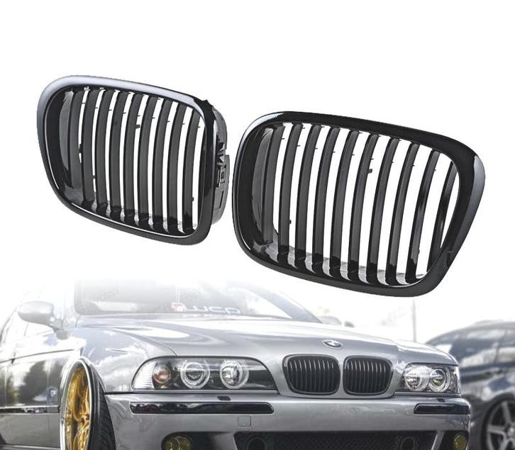 CALANDRES BMW E39 LOOK M PERFORMANCE NOIR BRILLANT, Autos : Pièces & Accessoires, Carrosserie & Tôlerie, Envoi