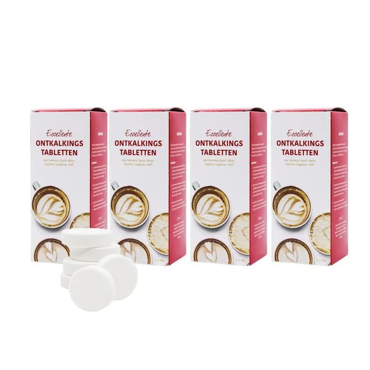ECCELLENTE Koffiemachine ontkalkingstabletten - 24 stuks à, Elektronische apparatuur, Koffiezetapparaten, Verzenden