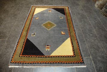 Gabbeh - Tapis - 180 cm - 127 cm, Nieuw