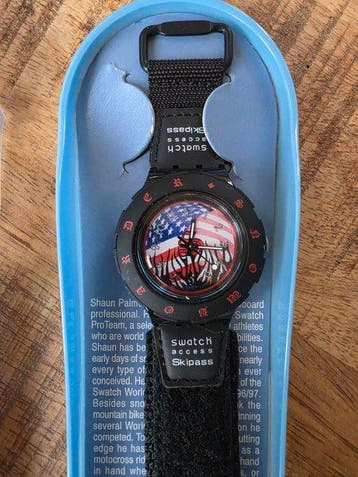 Swatch Scuba 200 Access - PALMER - SHB100 – Snowboarding, Nieuw