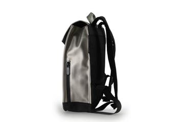 Bold Banana Rugzak Zilver, Verzenden, Zo goed als nieuw, 25 tot 40 cm, 30 tot 45 cm