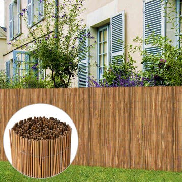 vidaXL Scherm 500x100 cm bamboe, Tuin en Terras, Verzenden, Nieuw
