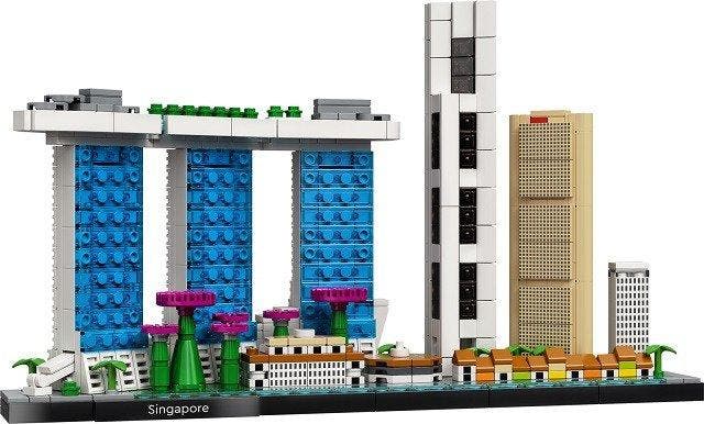 Lego Set - 21057 - Architecture - Singapore, Kinderen en Baby's, Speelgoed | Duplo en Lego