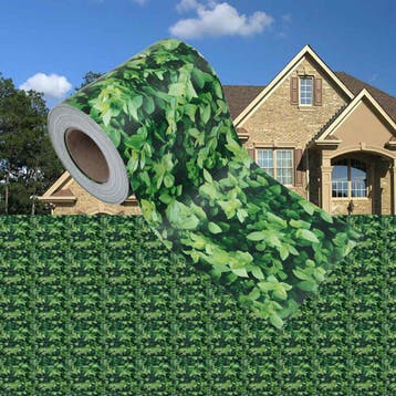 vidaXL Privacystrip 35x0,19 m PVC groen, Verzenden