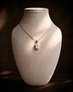 Gioiello d’Autore - Barokke Parel - Zilver 925 - Certificaat