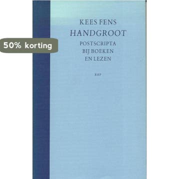 Handgroot 9789060054581 K. Fens, Verzenden, K. Fens