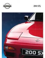 1992 NISSAN 200SX BROCHURE DUITS, Nieuw