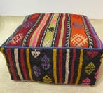 Kelim Poef - Kelim - 48 cm - 48 cm