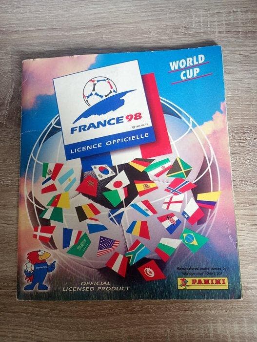 1998 Panini WC France 98 Zinedine Zidane, Ronaldo Nazário -, Verzamelen, Stickers