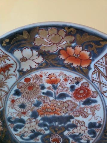 Assiette - Porcelaine - Imari bord, Antiek en Kunst