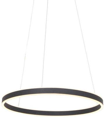 2dekans | Hanglamp Ringlux 3502ZW Zwart 60cm Design Metaal, Ophalen of Verzenden, Nieuw