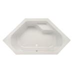 Hoekbad Sanindusa Rimini 145x145 cm Acryl Wit, Doe-het-zelf en Bouw, Sanitair, Ophalen of Verzenden, Nieuw, Bad